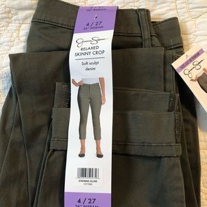 Jessica Simpson olive denim !! ❤️❤️❤️ NWT